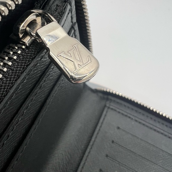 Louis Vuitton Damier Graphite zippy vertical wallet full inclusion microchipped - Picture 10 of 13